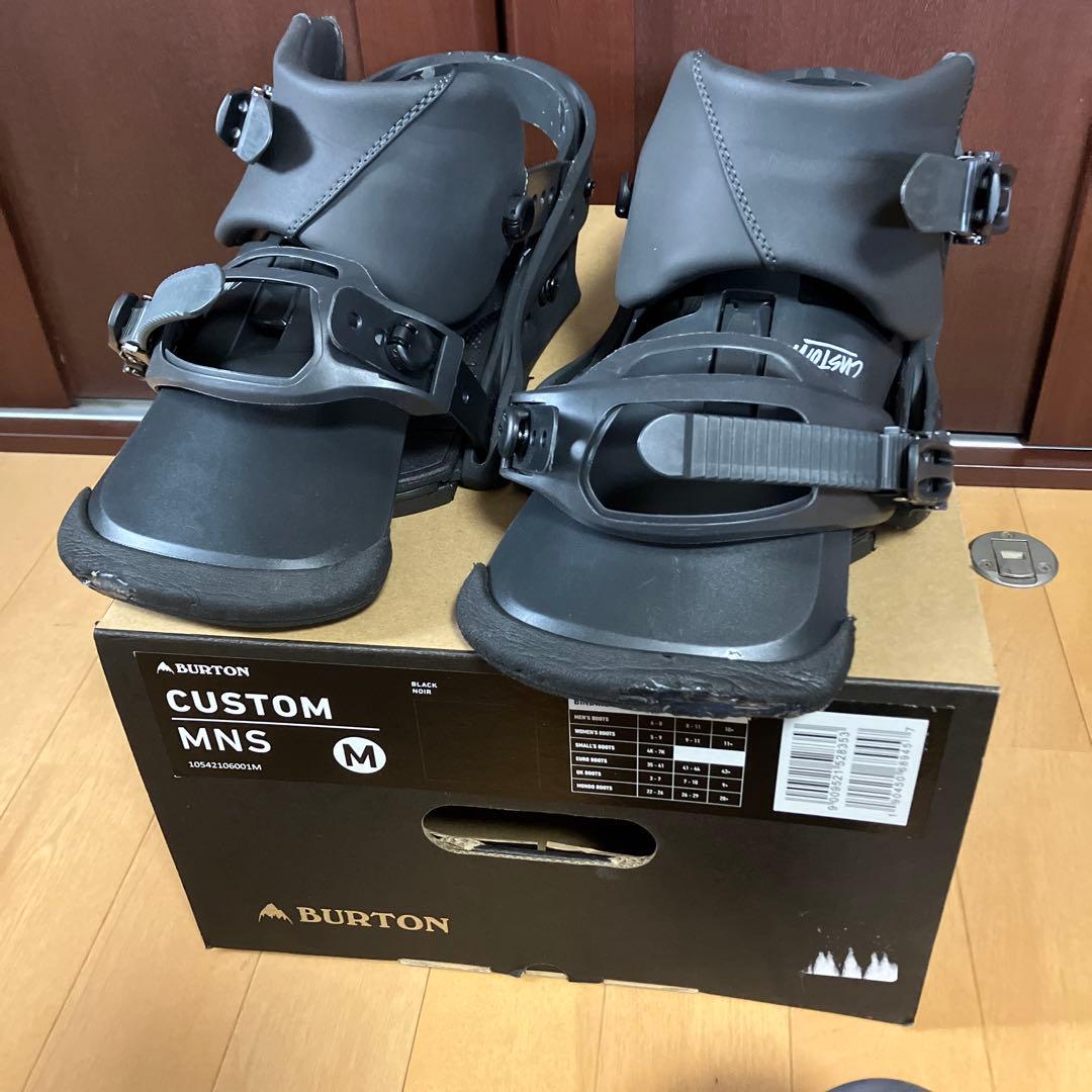 BURTON CUSTOM MNS ビンディング M ブラック