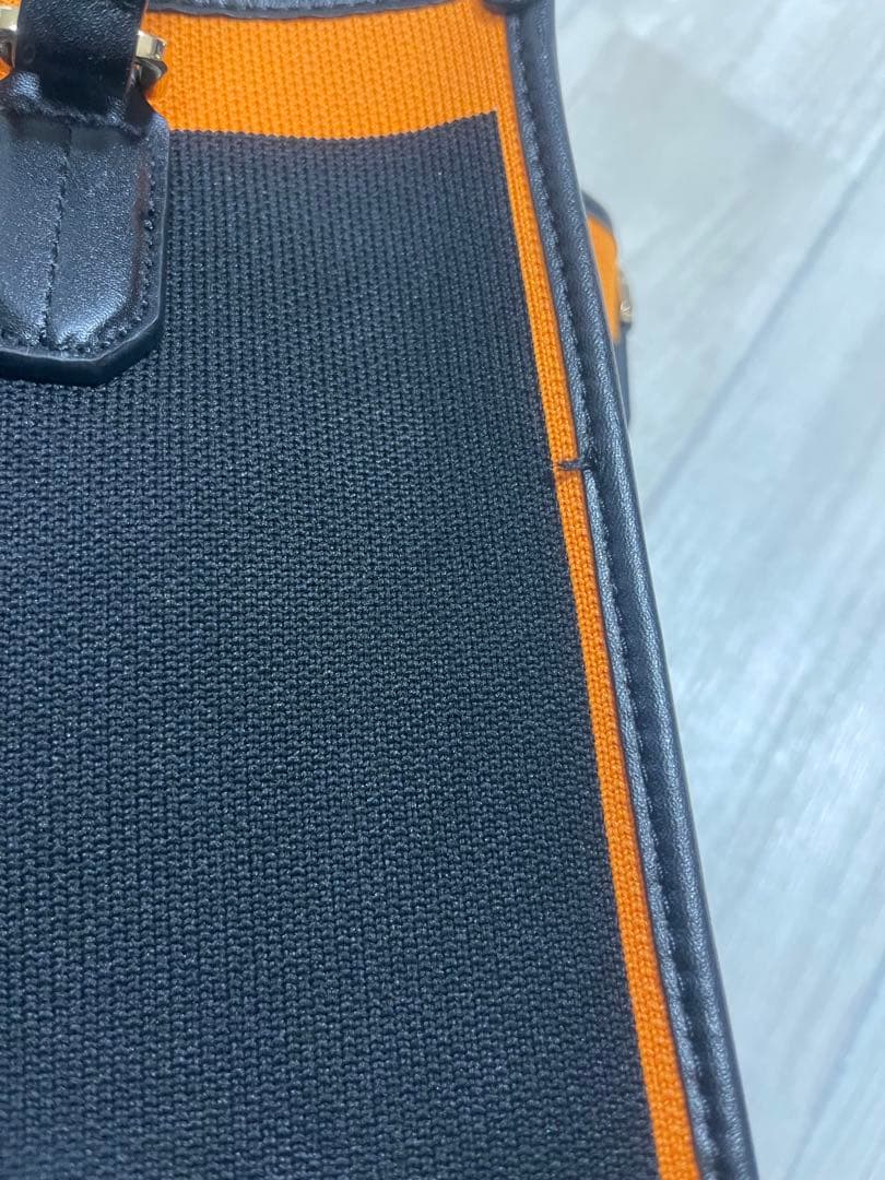 MY BEST BAG ブラックオレンジ トートバッグ