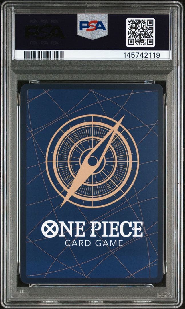 鬼気 九刀流 阿修羅 抜剣 亡者戯 R-P [OP12-037] PSA10