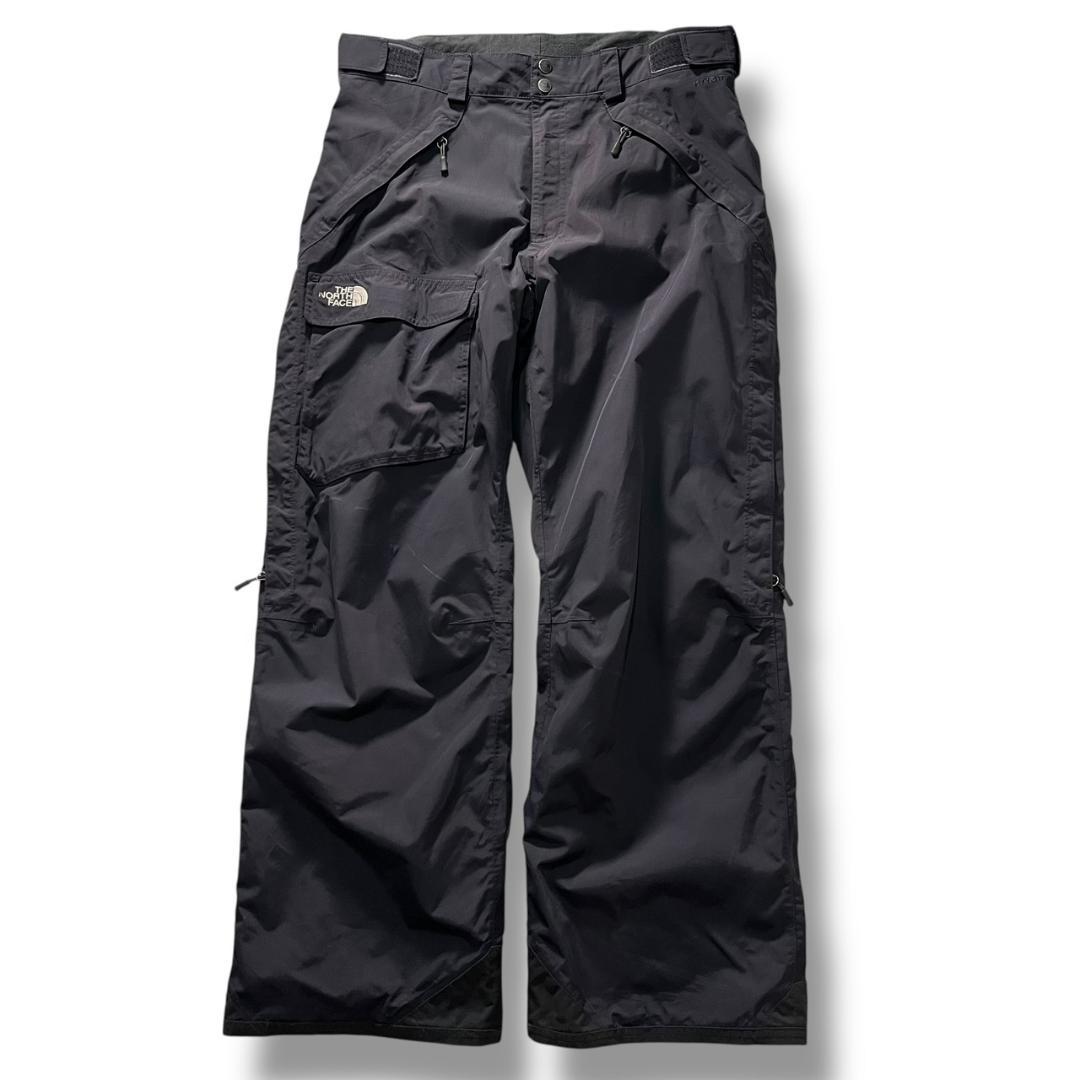 US企画 ノースフェイス HYVENT 黒 スノーボード パンツ メンズ