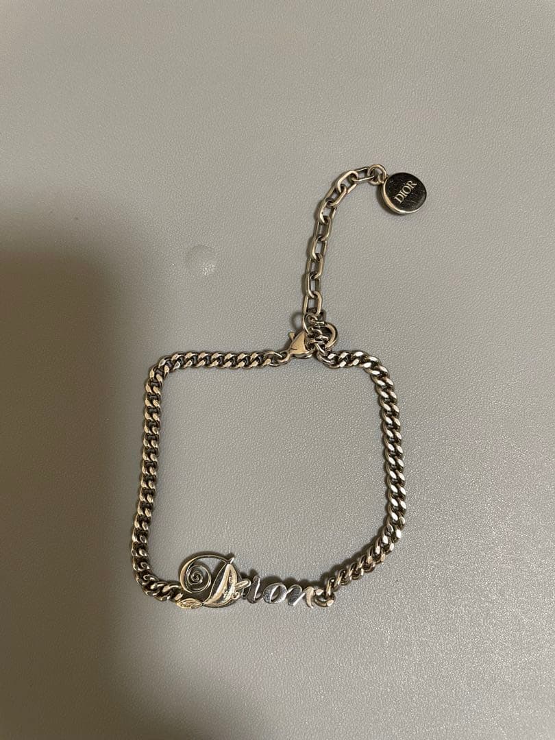 Dior Homme シルバーチェーンブレスレット　KENNY SCHARF