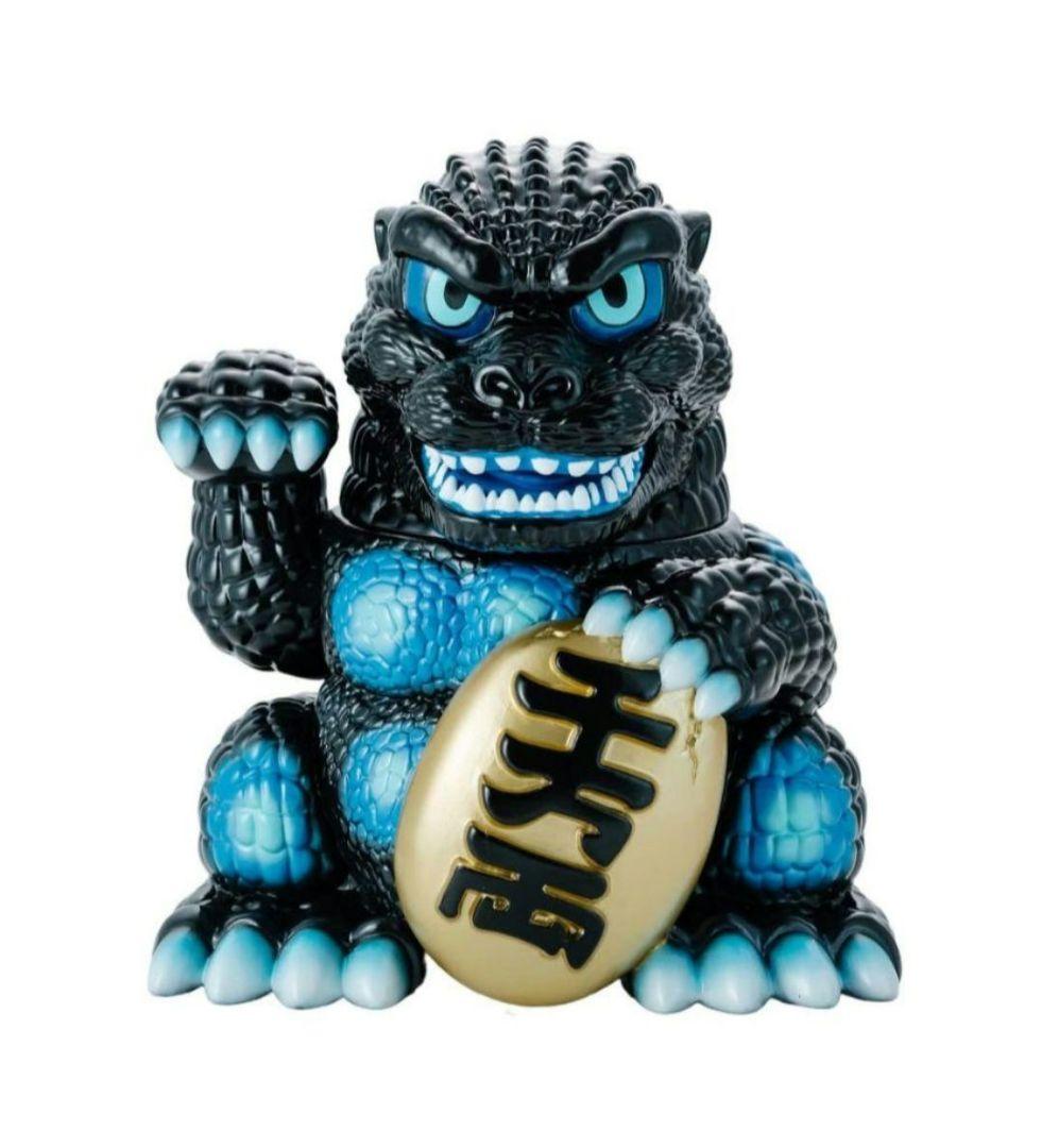 未来に帰る 招きゴジラ 青