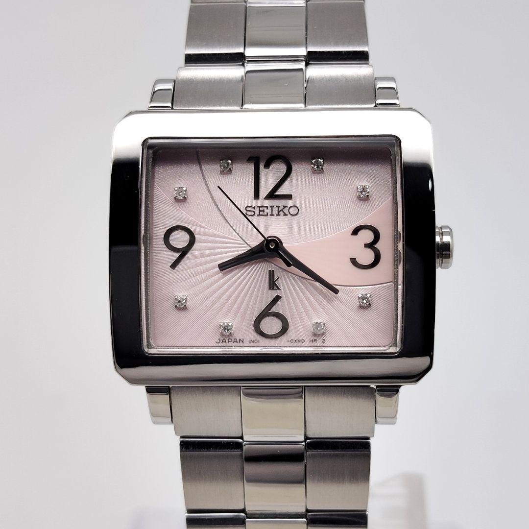 【美品 ダイヤモンド】セイコー　ルキア　レディース腕時計　7H-2