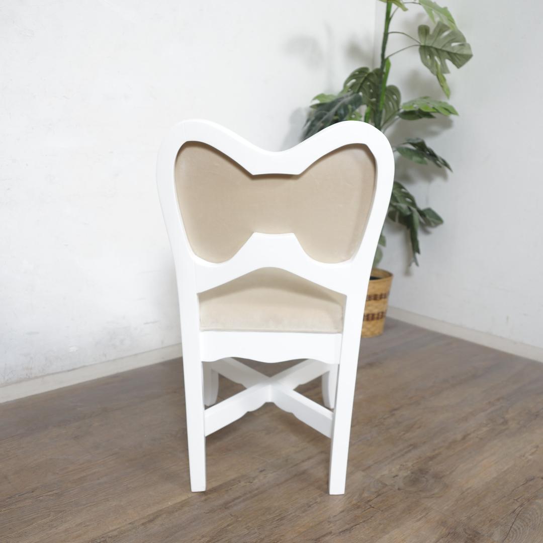 フォロー割【新品】リボンチェア　姫系　プリンセス