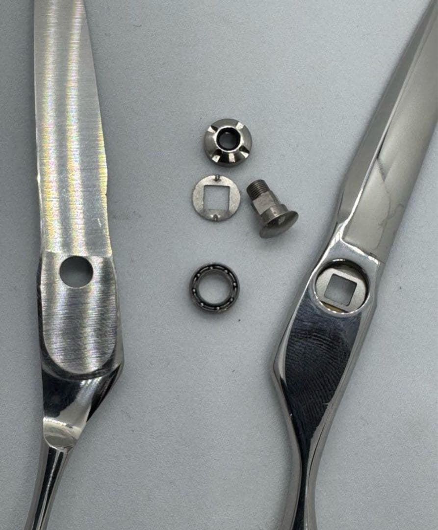 ハイス鋼6インチシザー③理容◯美容◯美容師◯鋏◯スーパーゴールド◯