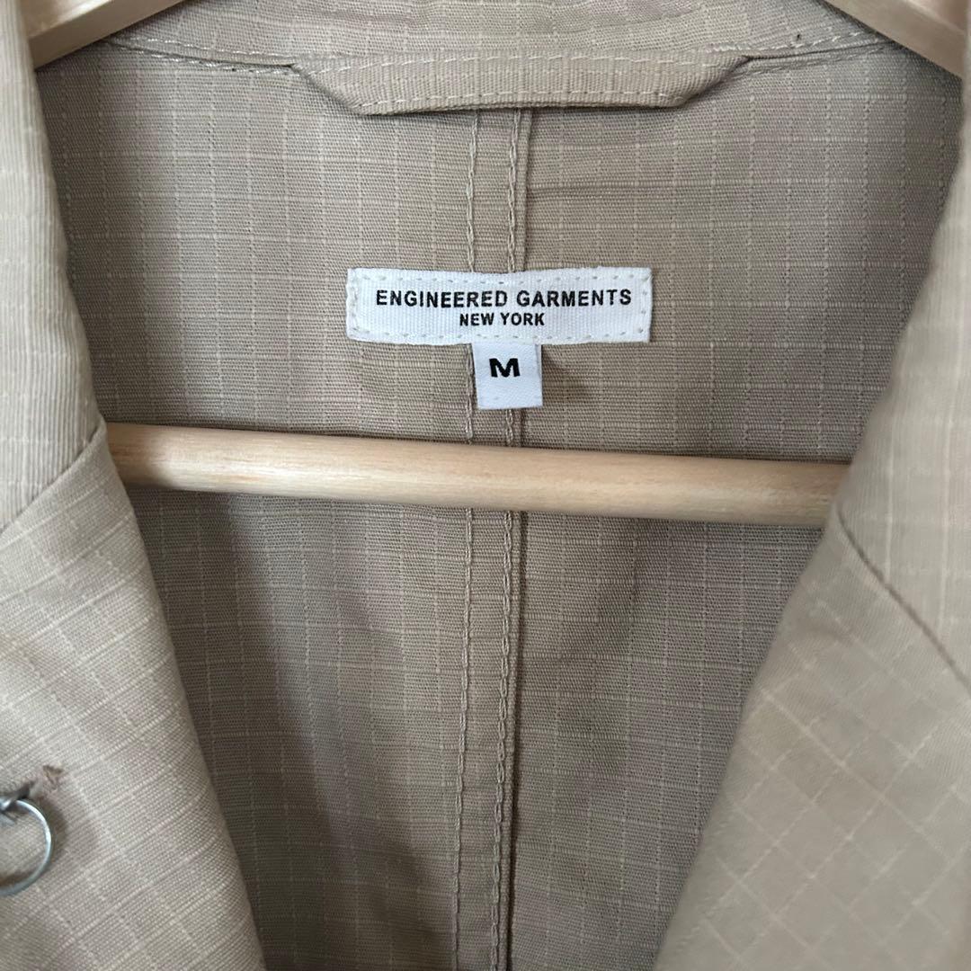 ENGINEERED GARMENTS ベージュジャケット M USA 綿100