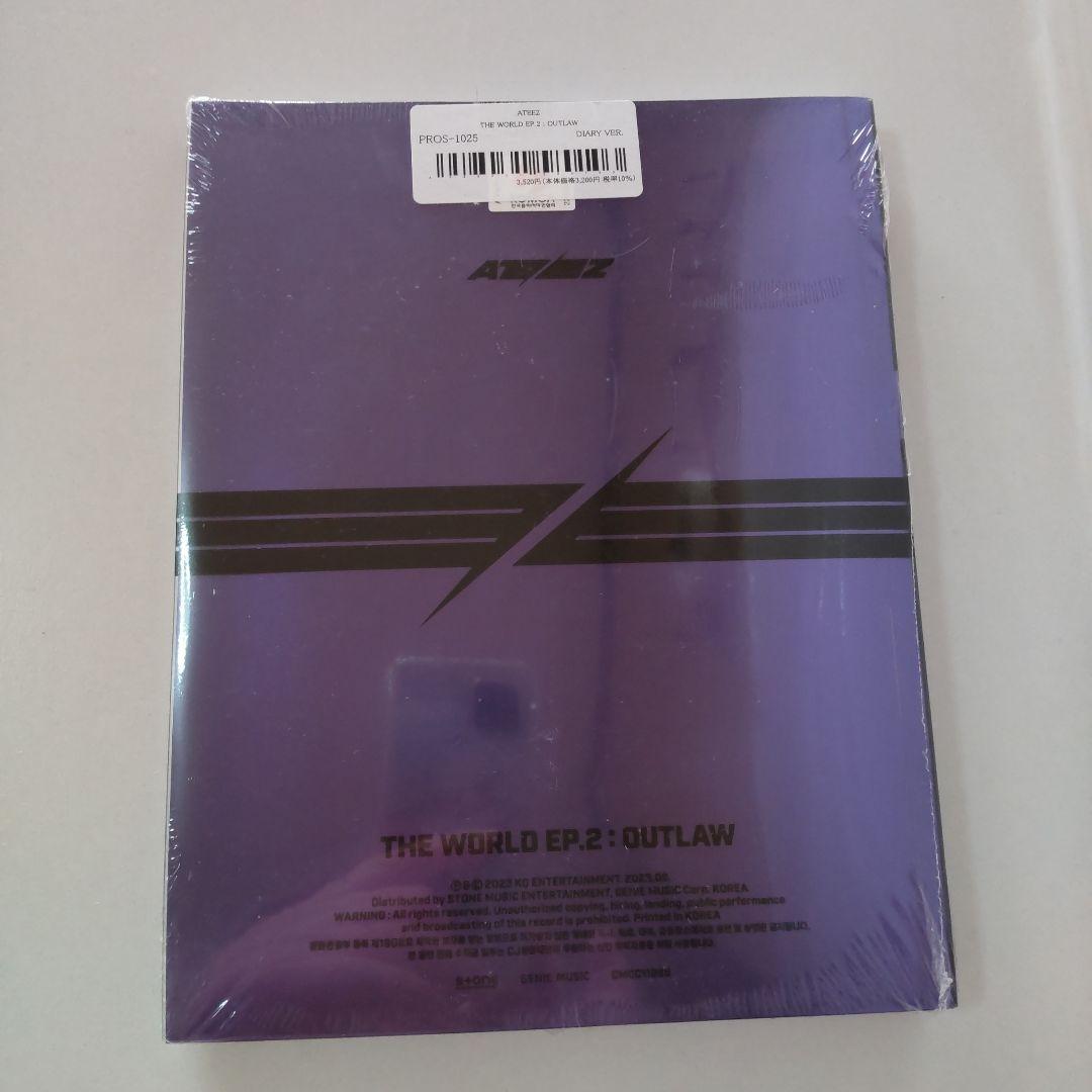 ATEEZ 未開封 ALBUM　OUTLAW　WILL　各 3形態　6枚セット