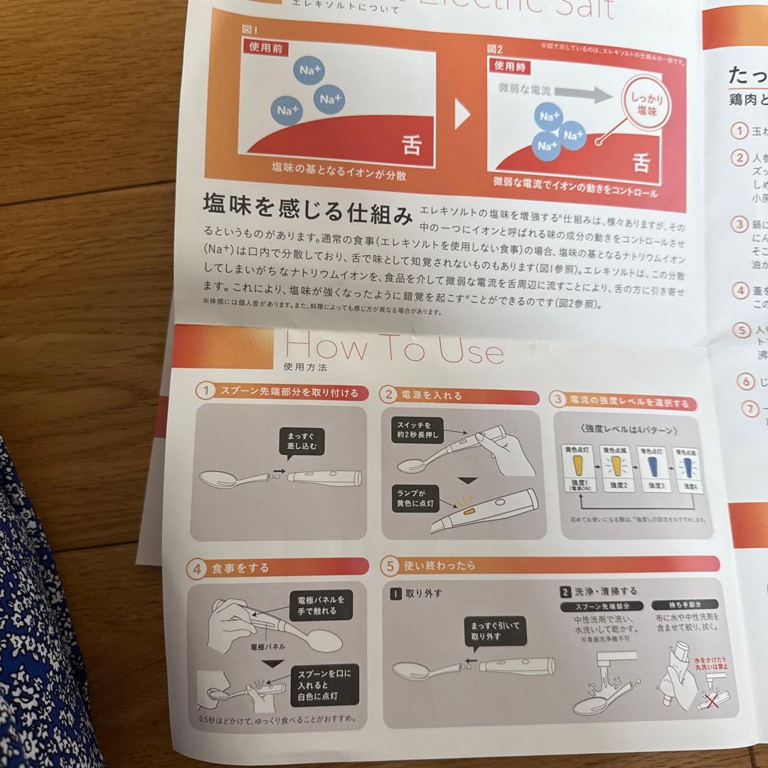 新品未開封　エレキソルトスプーン