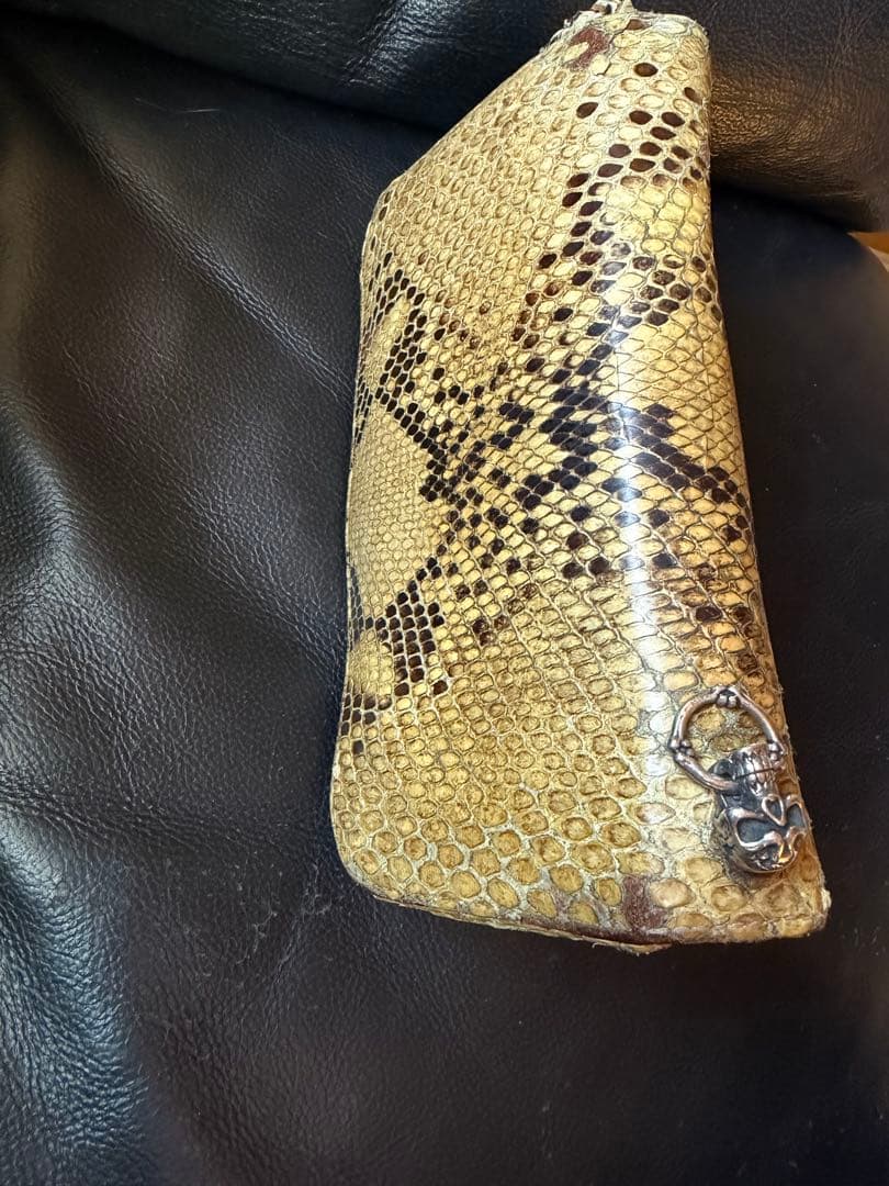 t*s様 アルズニ　長財布　フルパイソ　ラウンドファスナー　激渋　ライダース