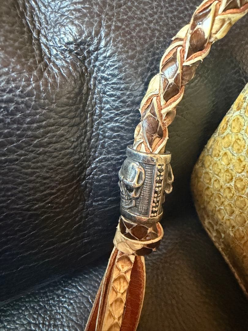 t*s様 アルズニ　長財布　フルパイソ　ラウンドファスナー　激渋　ライダース