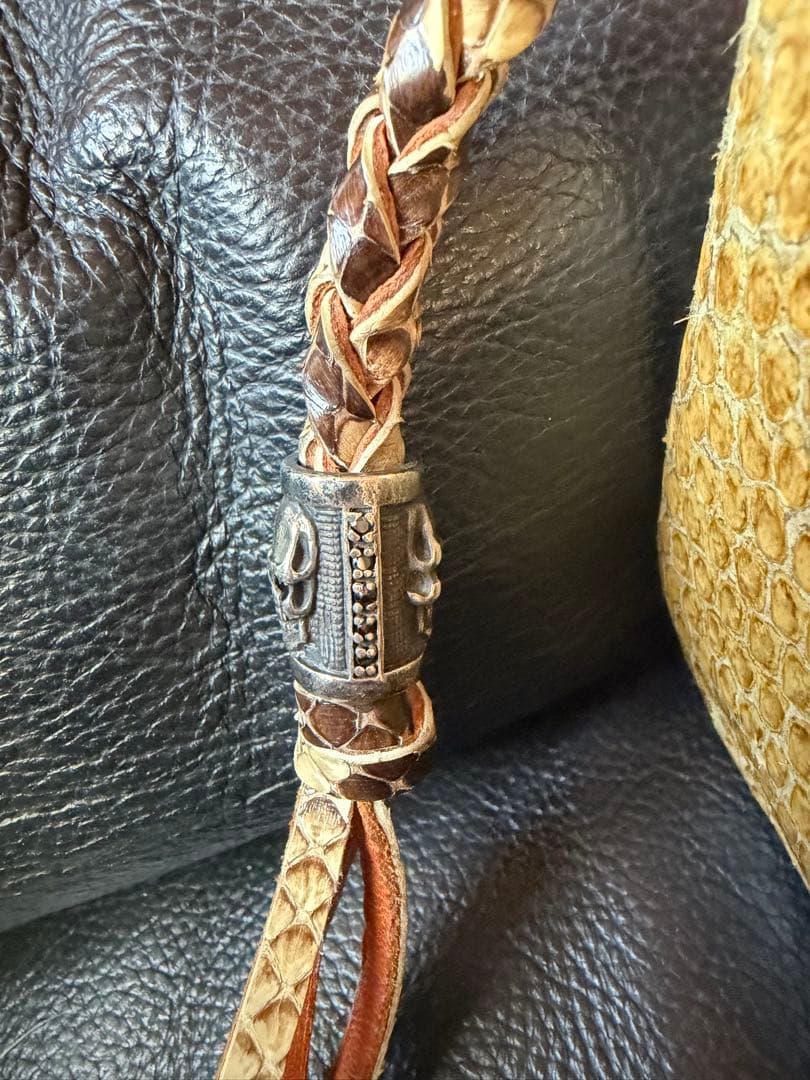 t*s様 アルズニ　長財布　フルパイソ　ラウンドファスナー　激渋　ライダース