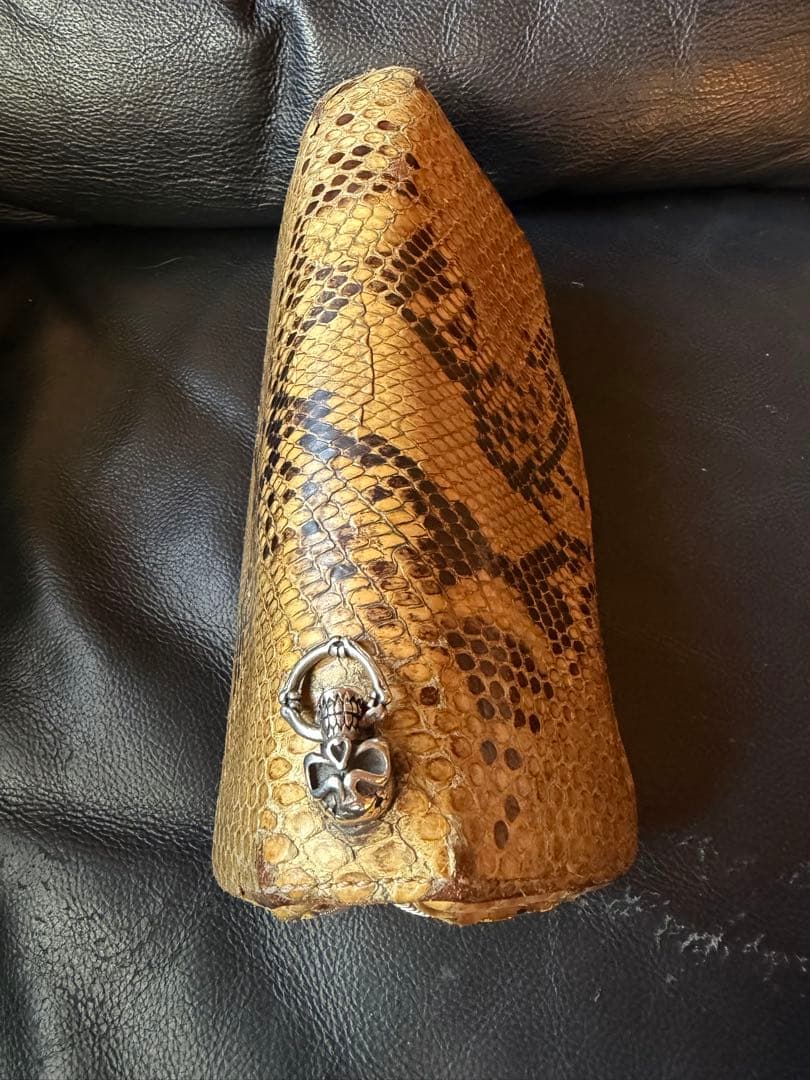 t*s様 アルズニ　長財布　フルパイソ　ラウンドファスナー　激渋　ライダース