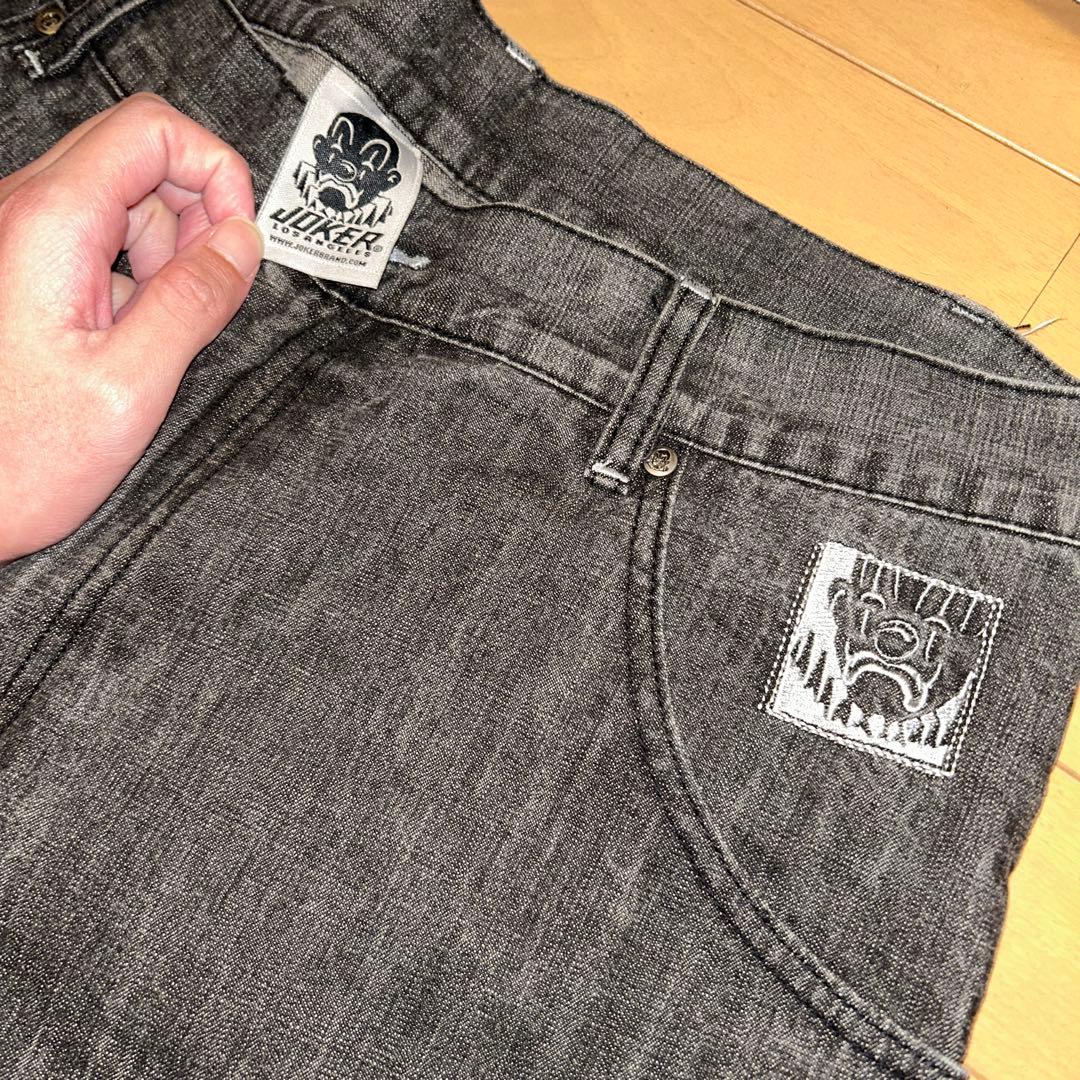 専用 Joker デニム 36インチ ブラック チカーノ bboy ローライダー