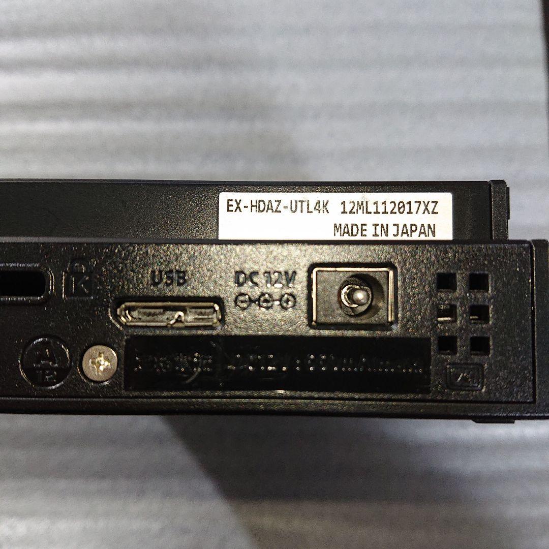 【本体のみ！！】I・O DATA EX-HDAZ-UTL4K 4TB外付けHDD