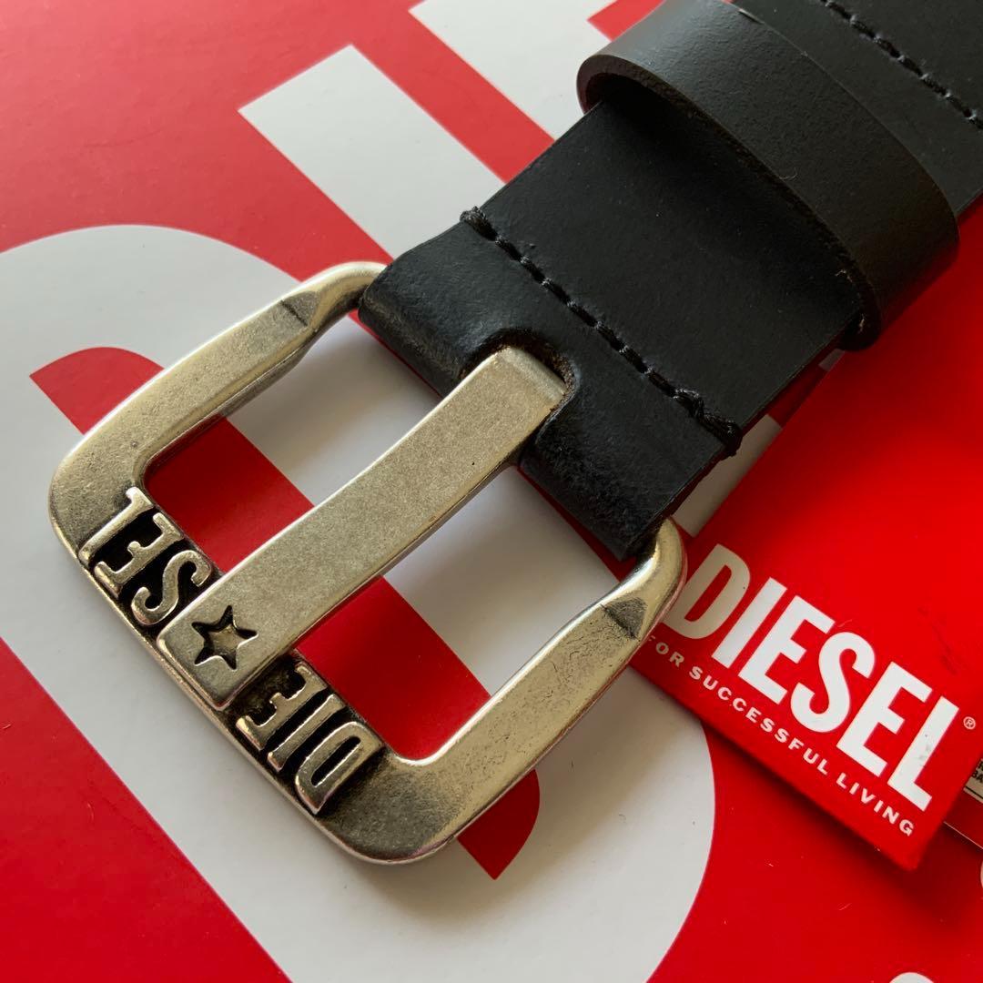 新品　ディーゼル　B-STARⅡ　ベルト　85　X08881　ブラック