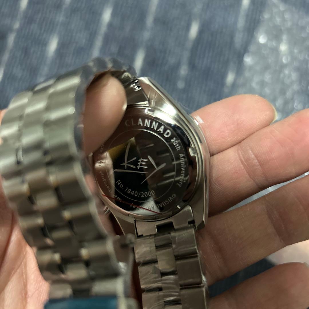 CLANNAD 20周年記念 クロノグラフ時計　新品未使用