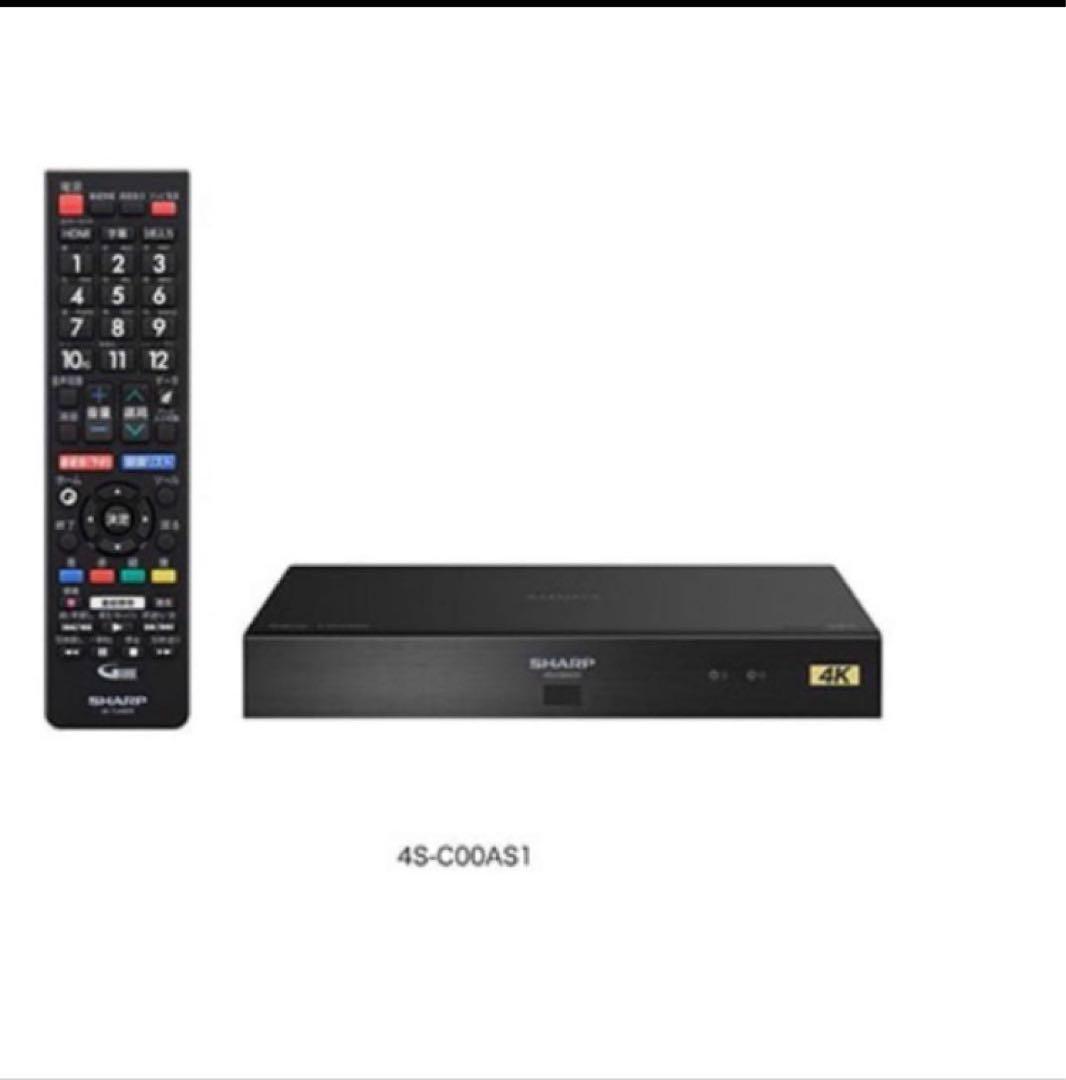 萩*豊様 リモコン付きデジタルテレビチューナー[4Kチューナー]SHARP