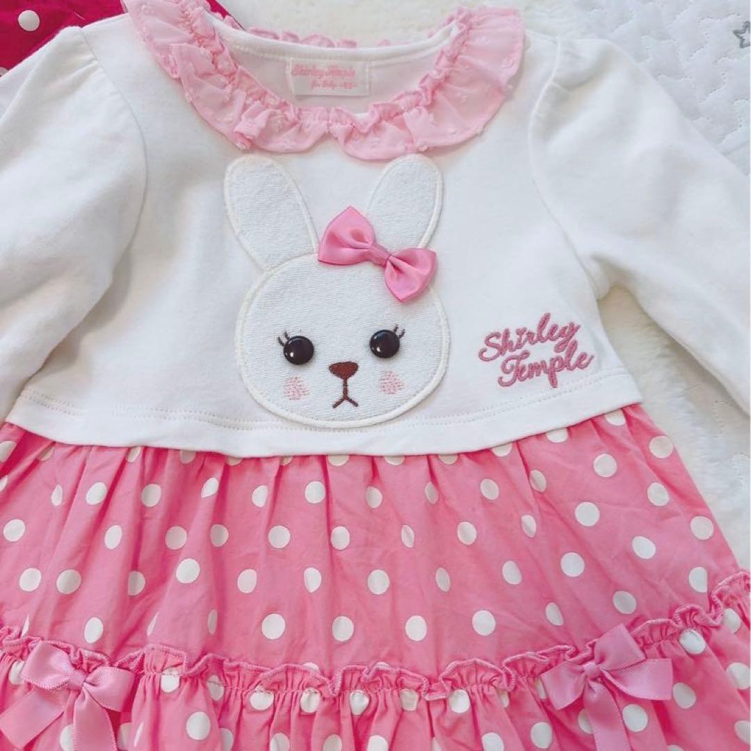 シャーリーテンプル♡ワンピースセット 80.90