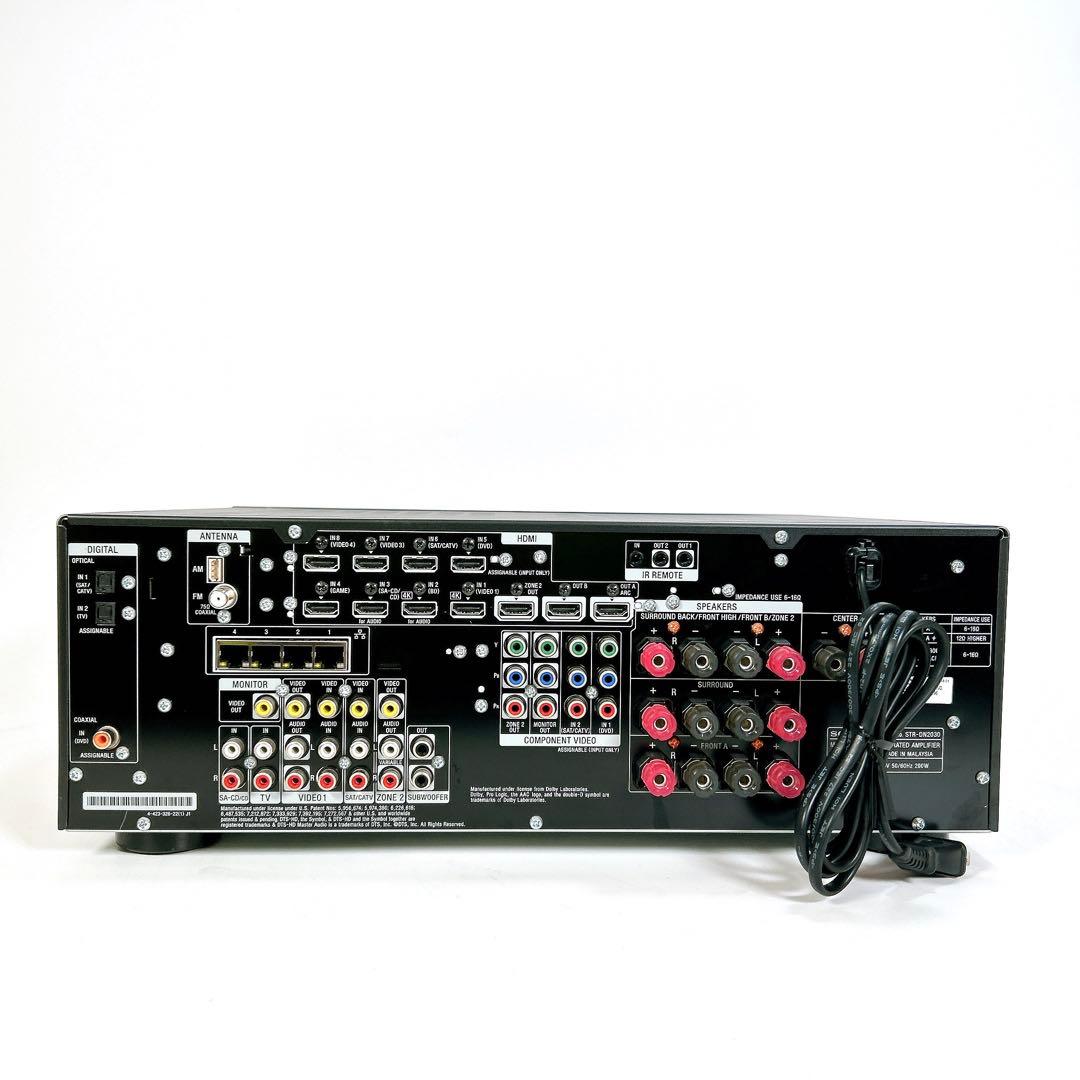 【美品】SONY マルチチャンネルインテグレートアンプ STR-DN2030