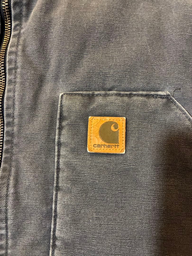 カーハート ダックベスト V02 グレー Lサイズ