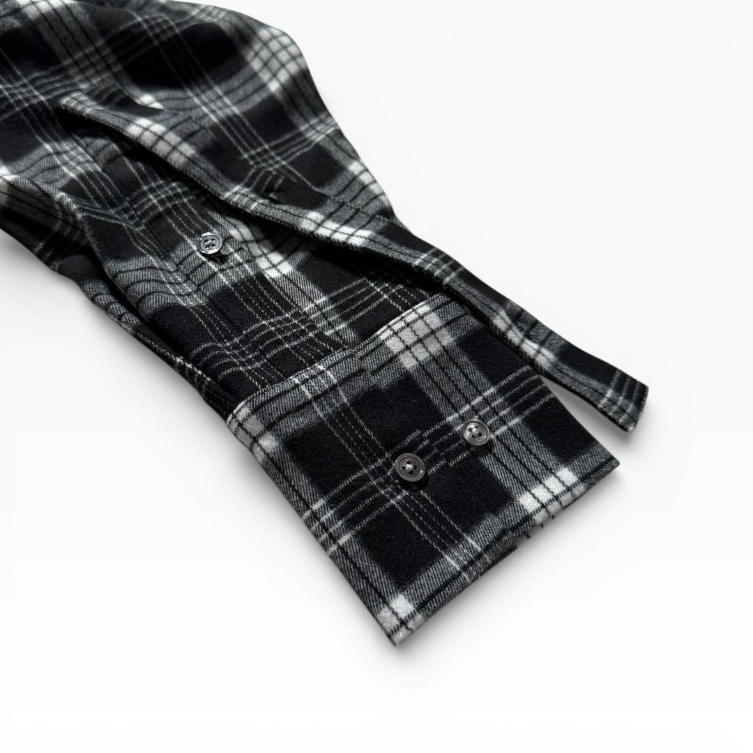 1777◆ステルスステラ 異素材ドッキングパーカー アシンメトリー