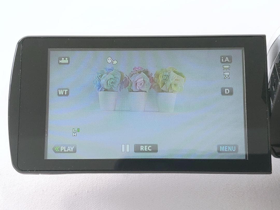 フルハイビジョン画質対応！ JVC Everioビデオカメラ GZ-HM155