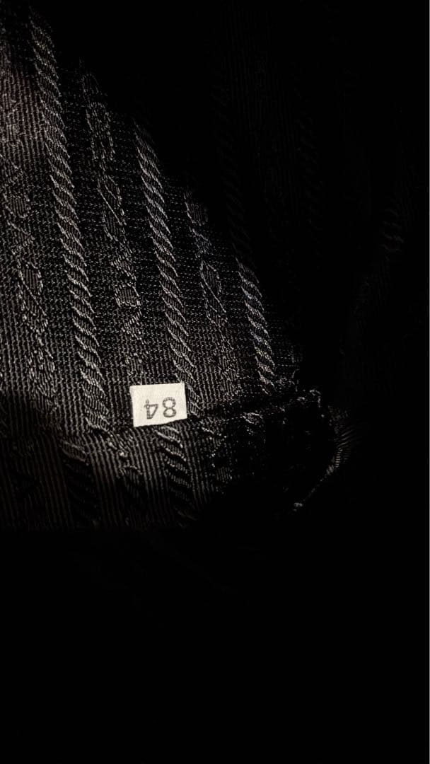 PRADA グレー ミニリュック　ウール