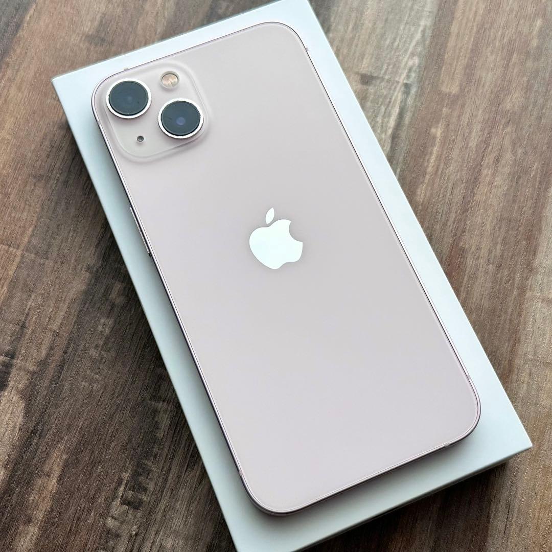 【美品☆】iPhone13 本体 Pink 128GB SIMフリー
