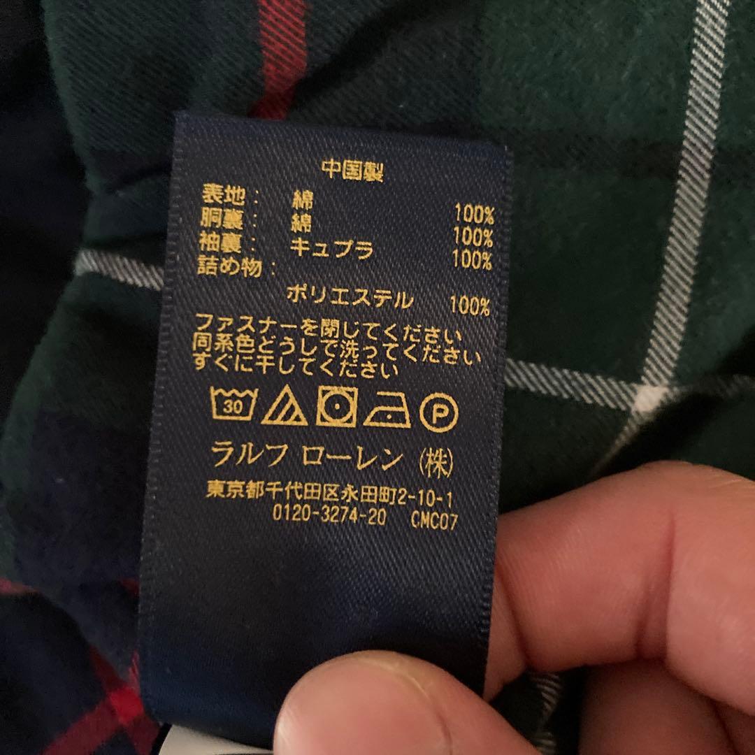 Polo Ralph Lauren ネイビー ジャケット M 中綿