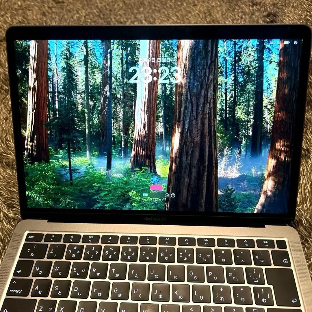 【極美品】充放電回数８回！MacBook Air M1 256GB/8GB