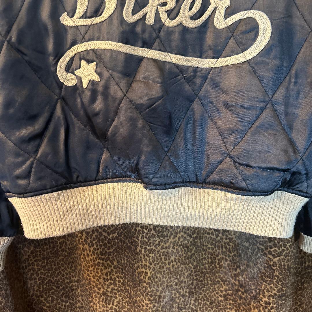 ウエストライド WESTRIDE 黒 両面スカジャン中綿入 サイズ36USED