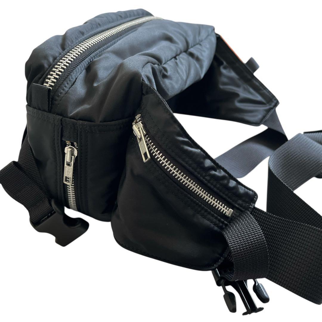 美品 廃盤 PORTER ヘッドポーター タンカー ウエストバッグ　ブラック