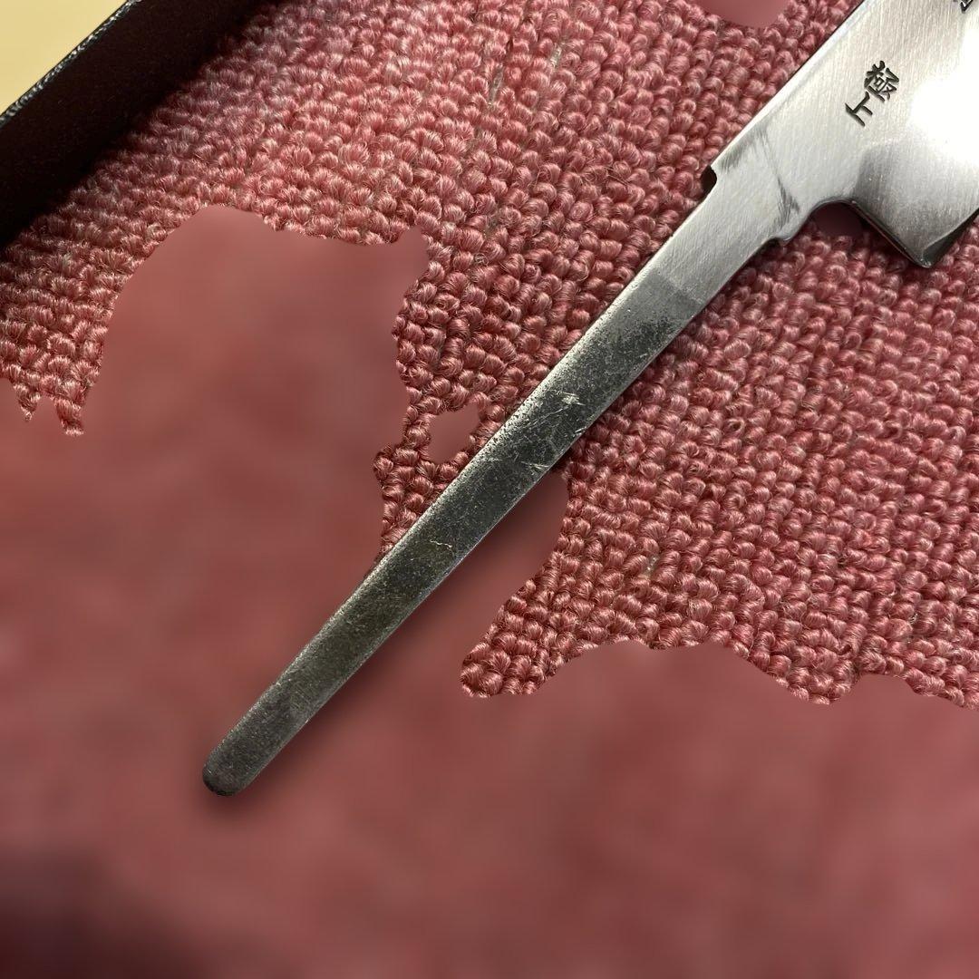 響*様 青二鋼　左用　先丸柳刃包丁300㎜ 尺0寸　柄無し