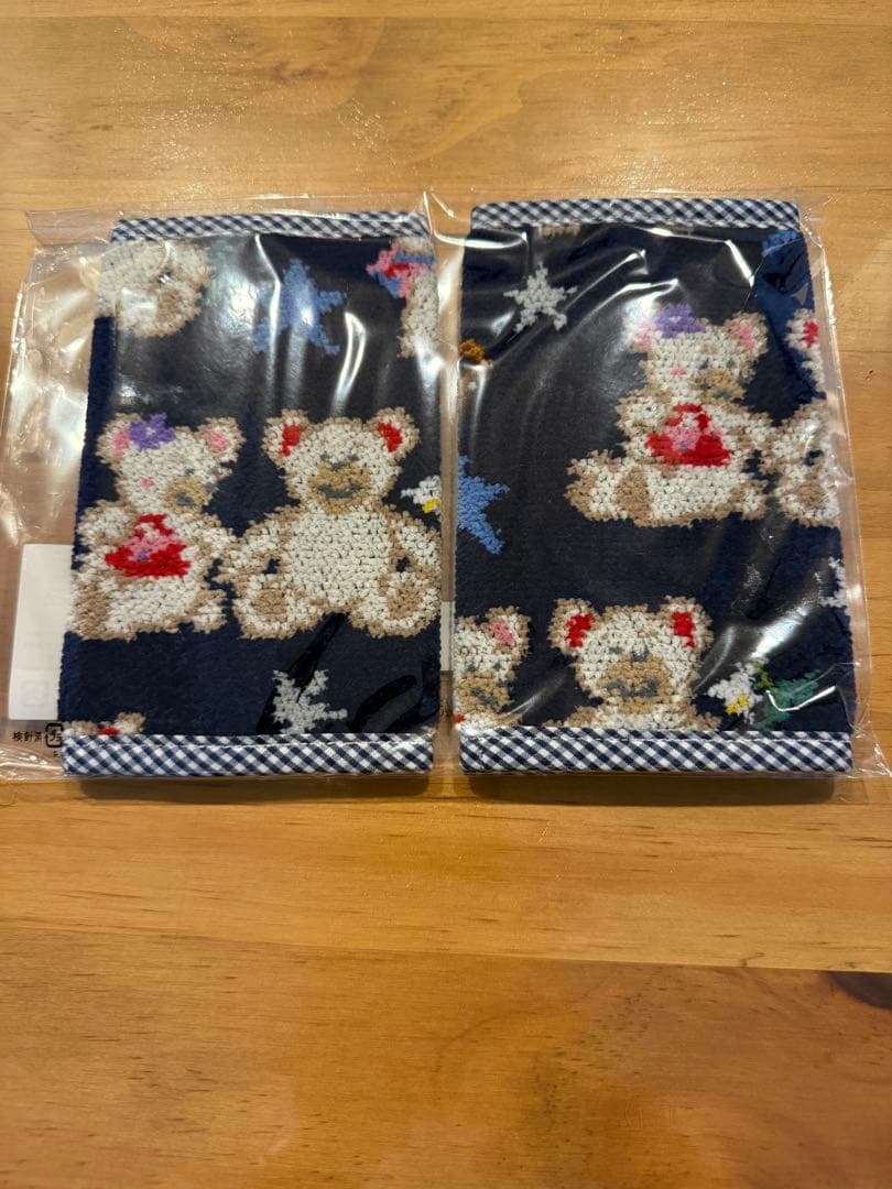 FEILER クマ柄 スタイ&サッキングパット