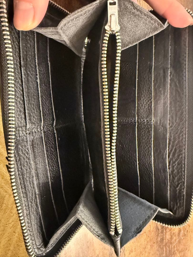 CALEE ラウンドジップウォレット