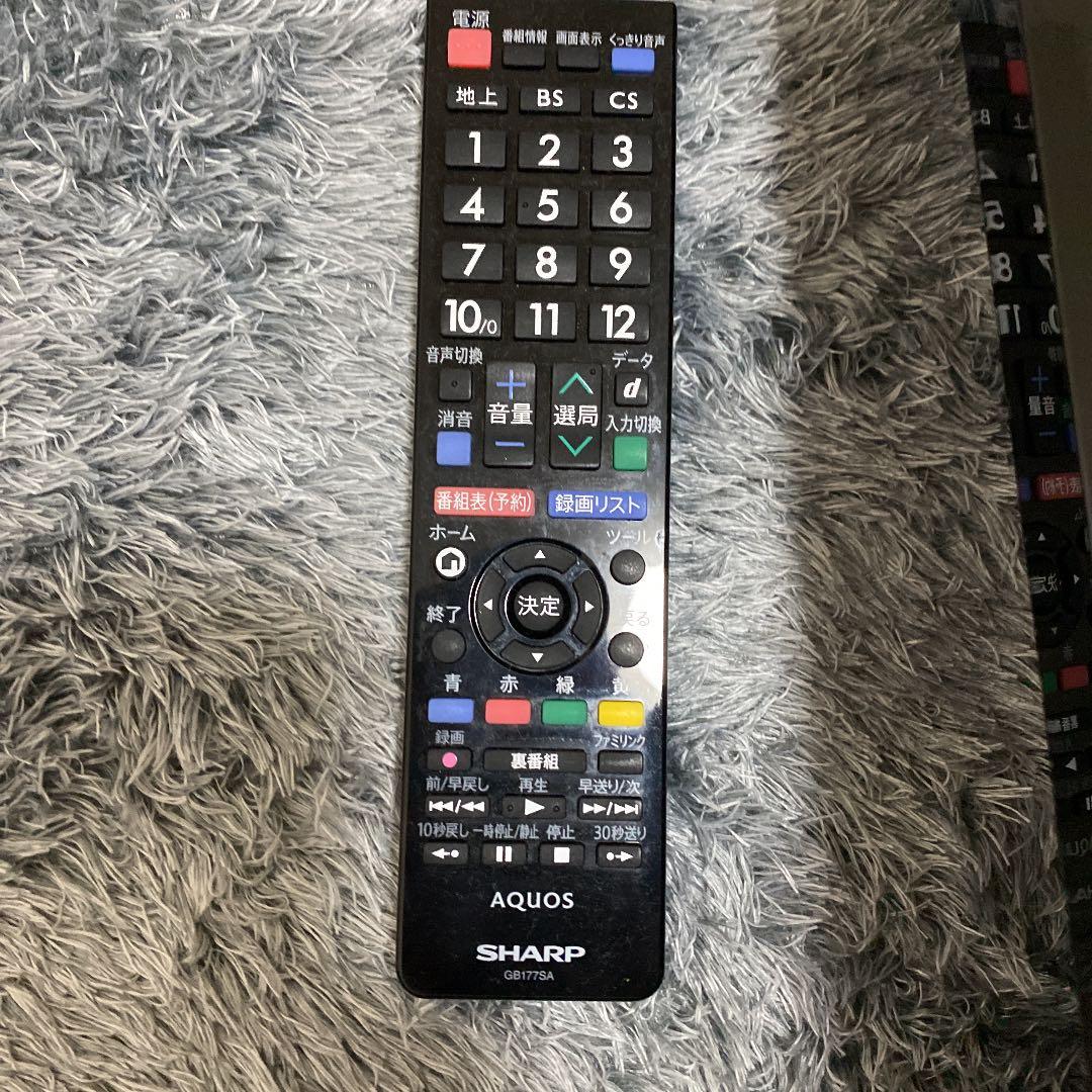 SHARP LED AQUOS テレビ32型（リモコン付き）