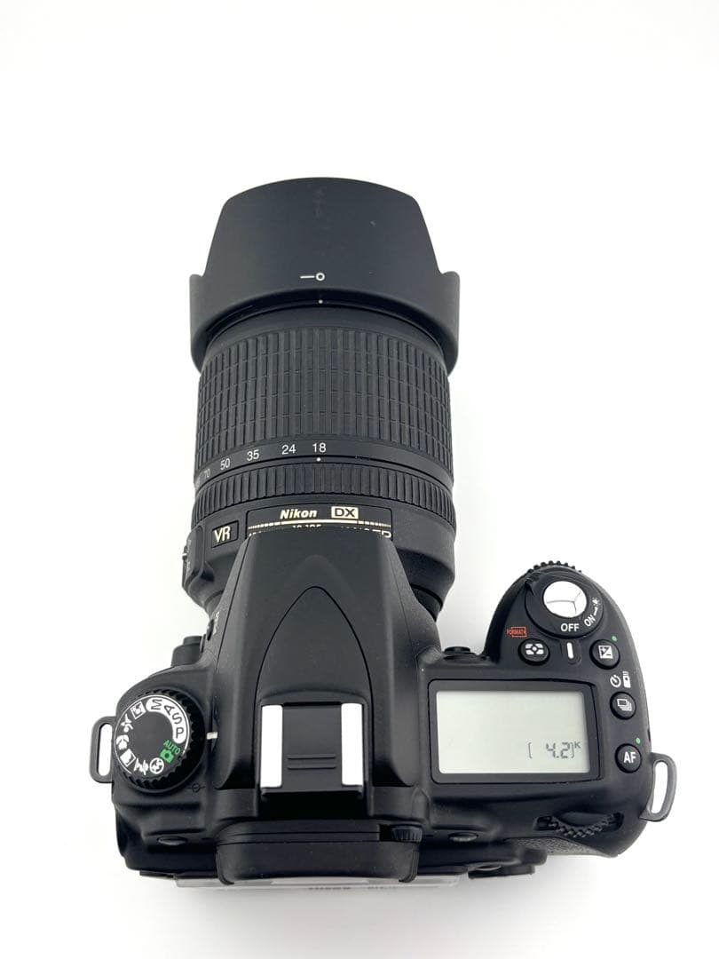 Nikon D90 一眼レフ 18-105mm VR 動作良好 付属品多数