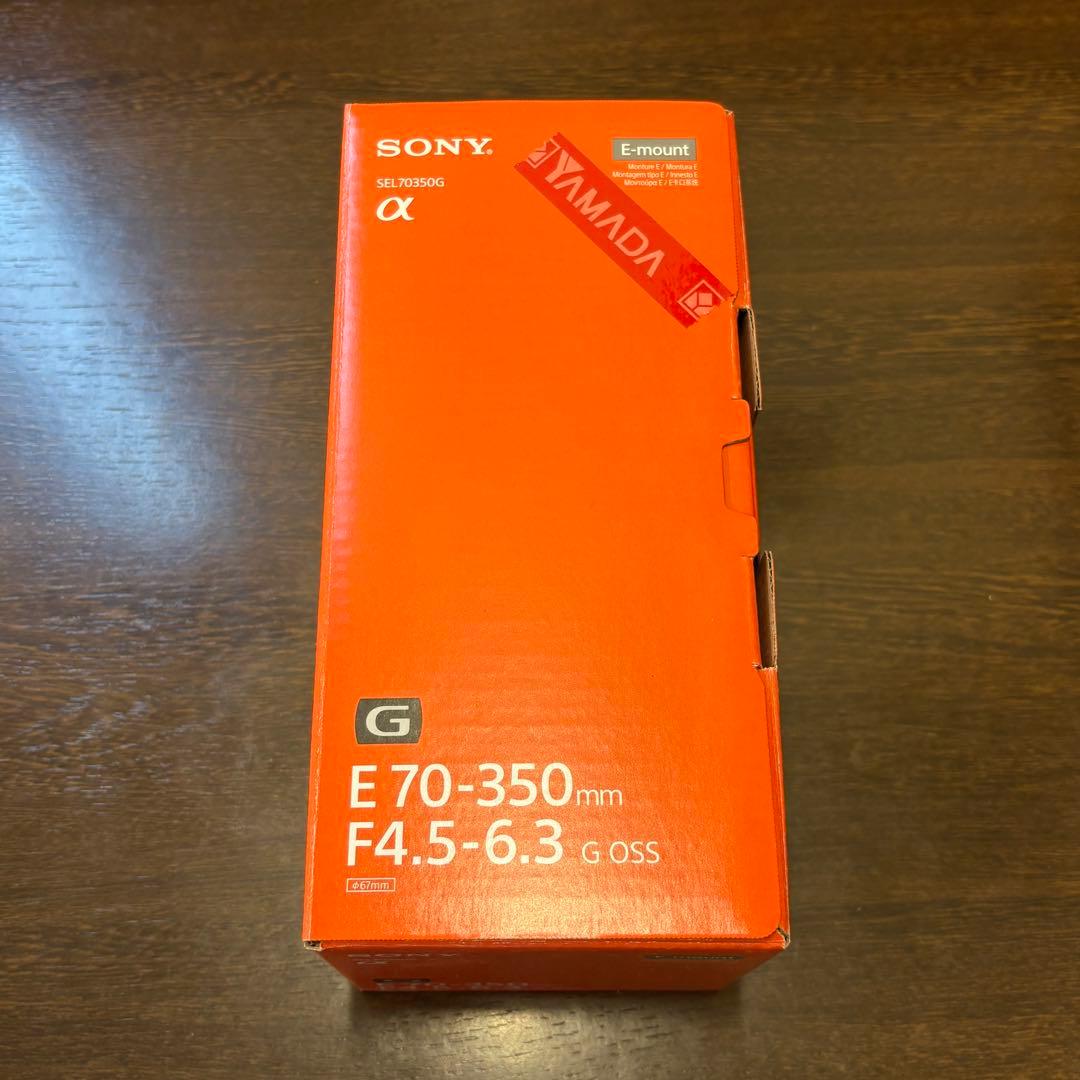 SONY SEL70-350G E70-350mm F4.5-6.3 望遠レンズ