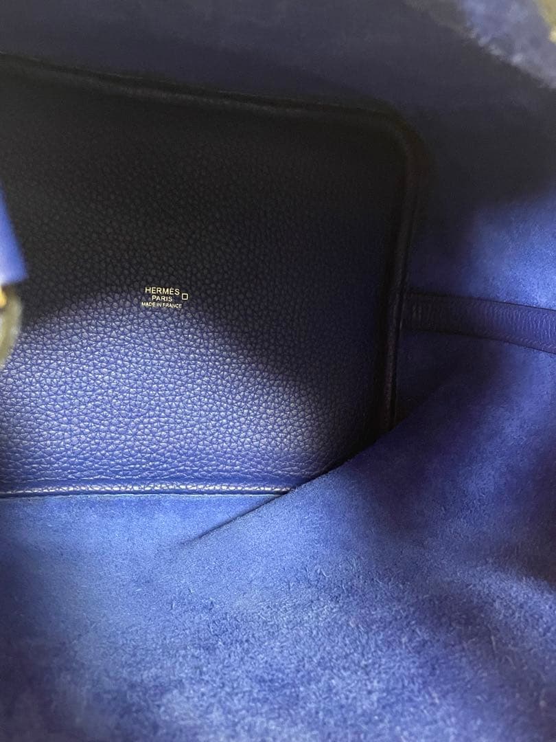 エルメス アリゲーターハンドルピコタンMM