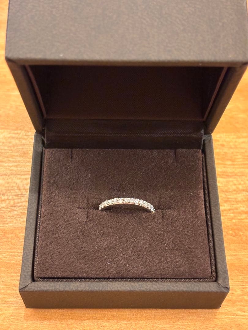 ポンテヴェキオ　ハーフエタニティ　ダイヤ　♯8