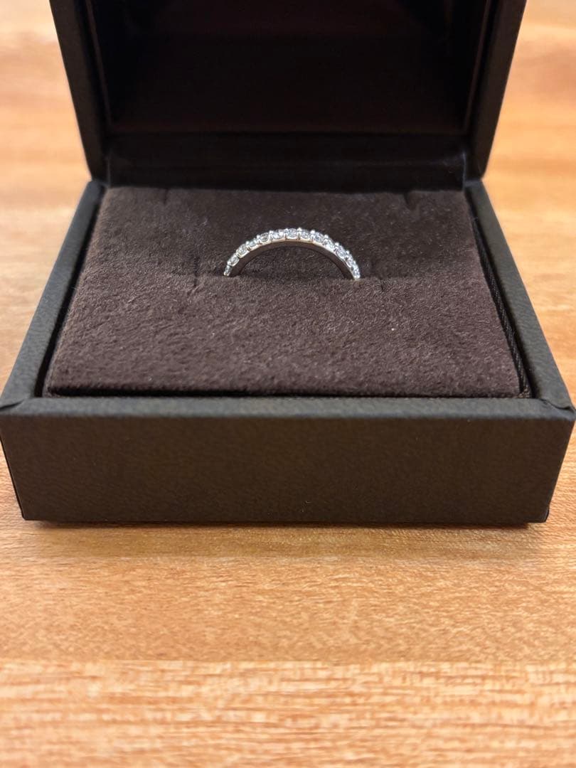 ポンテヴェキオ　ハーフエタニティ　ダイヤ　♯8