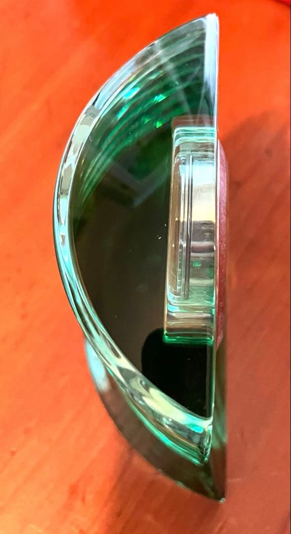 正規品　バカラ ラランド クロック グリーン　置き時計　保証書付き　専用箱有り