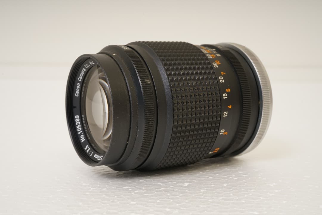 最終価格　キャノン一眼レフ用　望遠レンズFL135mmF3.5　昭和レトロ