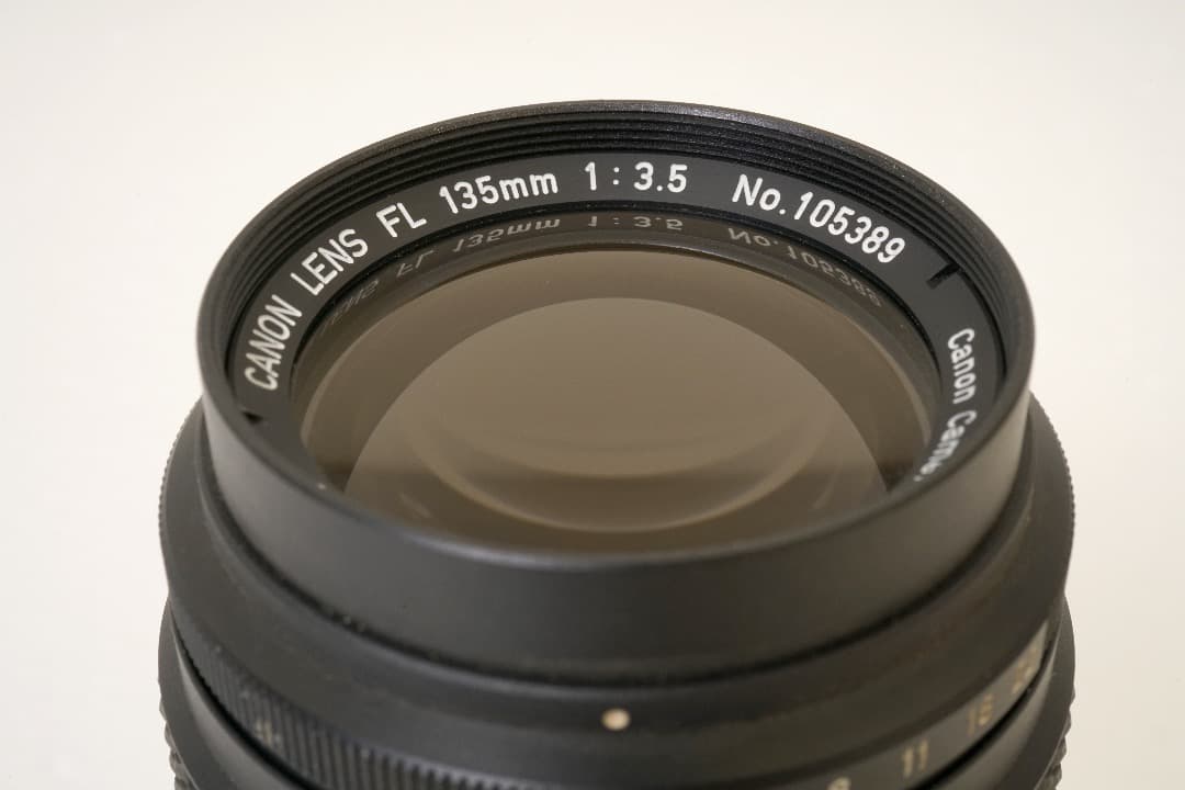 最終価格　キャノン一眼レフ用　望遠レンズFL135mmF3.5　昭和レトロ