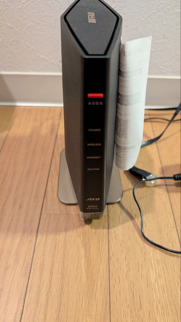 ルーター・ネットワーク機器 BUFFALO WSR-6000AX8P/NMB