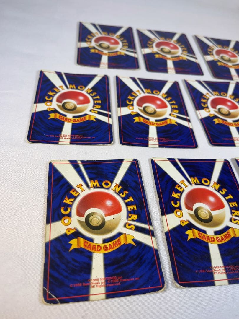 【旧裏ポケモンカード ホロ 10枚セット カイリキー ピジョット等 当時物 キラ