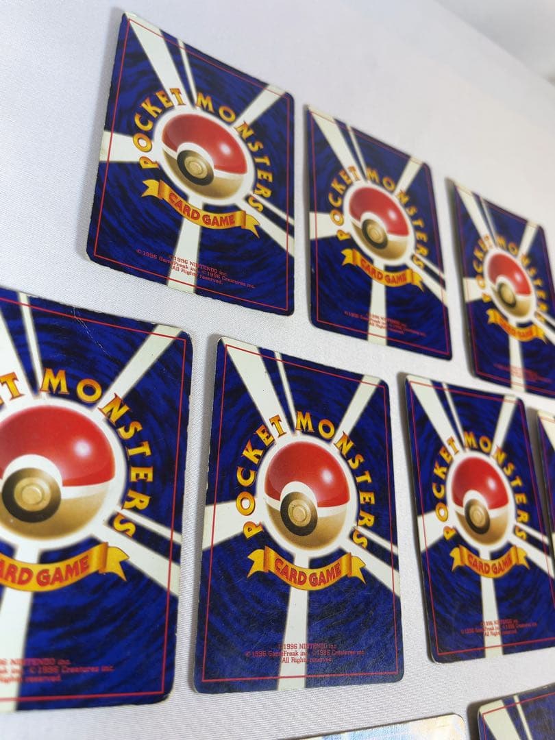 【旧裏ポケモンカード ホロ 10枚セット カイリキー ピジョット等 当時物 キラ