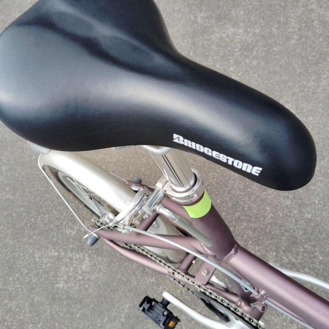 ブリヂストン　スニーカーライト160パープル　折りたたみ自転車