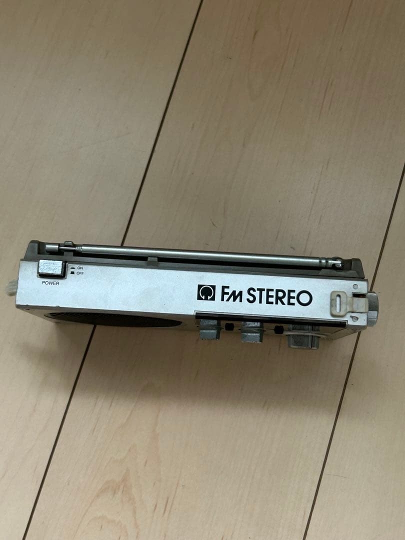 昭和レトロ TOSHIBA FM/AMラジオ RP-S7 動作品