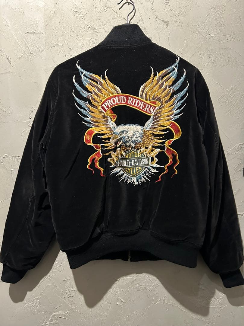 Harley-Davidson スカジャン ブラック